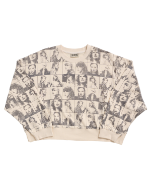 Taylor Swift | The Eras Tour Cropped Beige Pullover