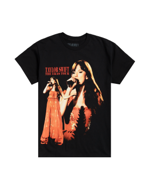 Taylor Swift | The Eras Tour Photo Black T-Shirt